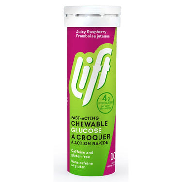 Lift Glucose Chews Juicy Raspberry